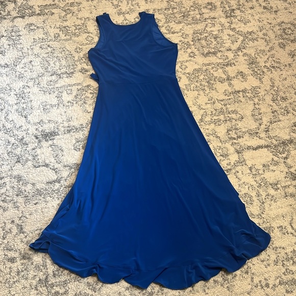 Blue Ruffle Dress - Picture 5 of 5
